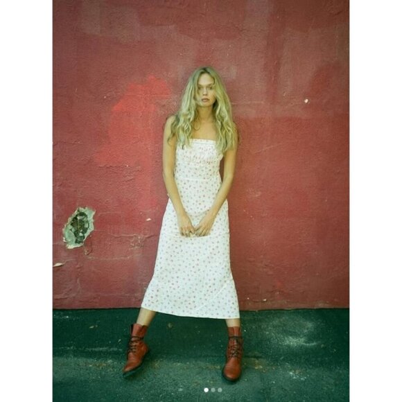 💕REALISATION PAR💕 The Dharma Dress ~ Baby Rose Floral Print XL NWOT - Picture 9 of 16